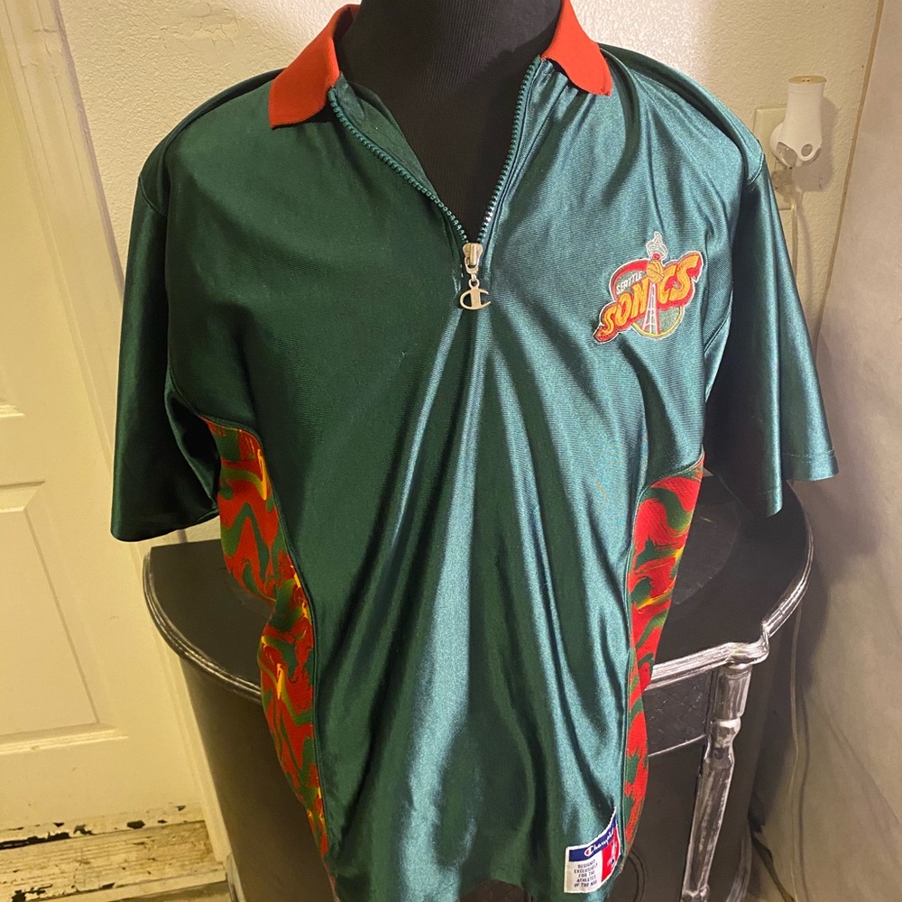 Seattle SuperSonics jersey L